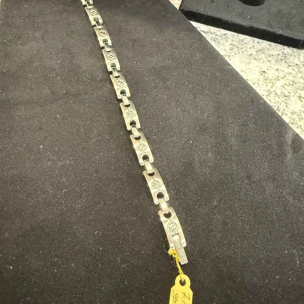 $155 Retail Men's Stainless Steal Chain Bracelet